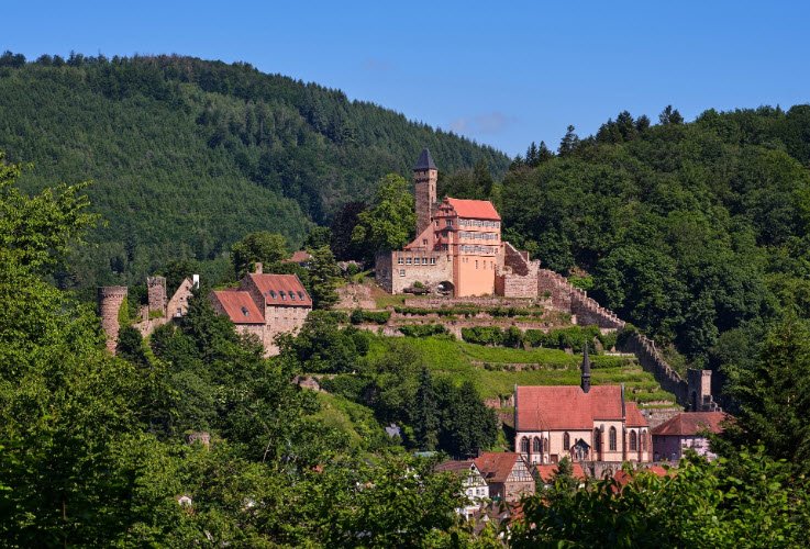 Hirschhorn Castle, Hirschhorn, Germany, Germany